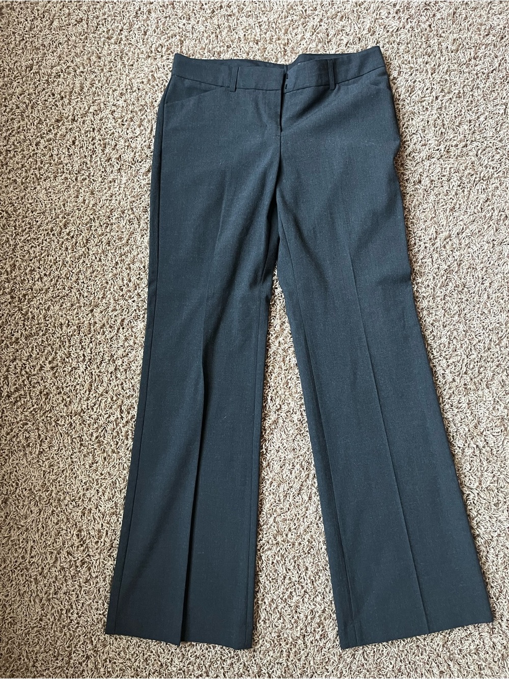 Express Editor Black Pinstripe Waistband Dress Pants